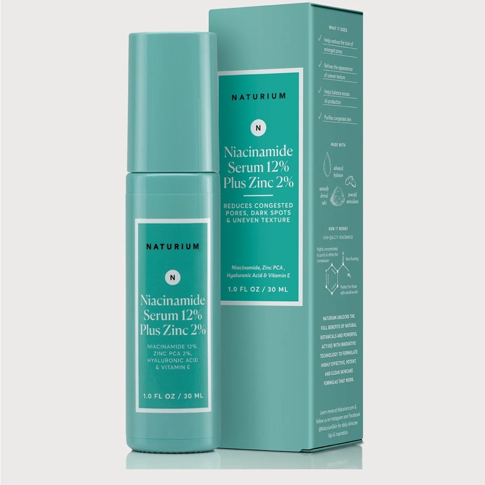 NIACINAMIDE SERUM 12% PLUS ZINC 2%